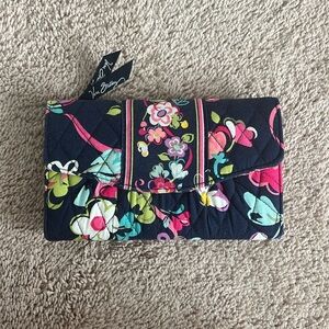 Vera Bradley “Ribbon” Crossbody Wallet